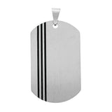 SSP2 - Stainless Steel DogTag/Pendant